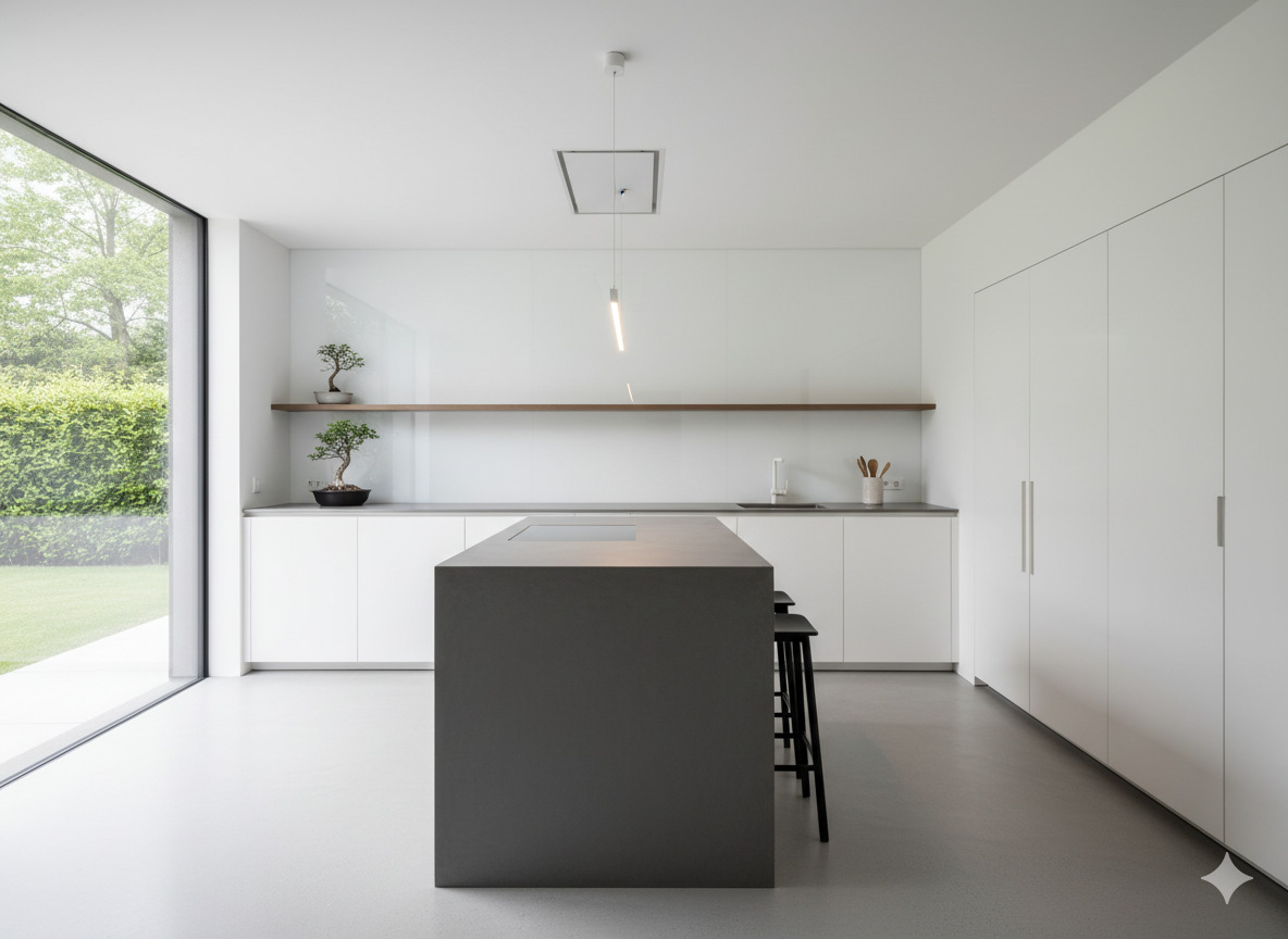 Minimalistische keuken design